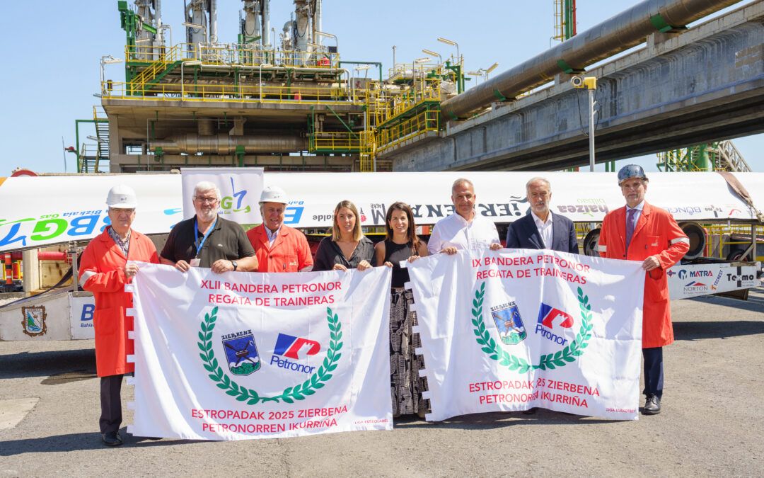 Presentación de las Banderas de Zierbena 2025 en BBG